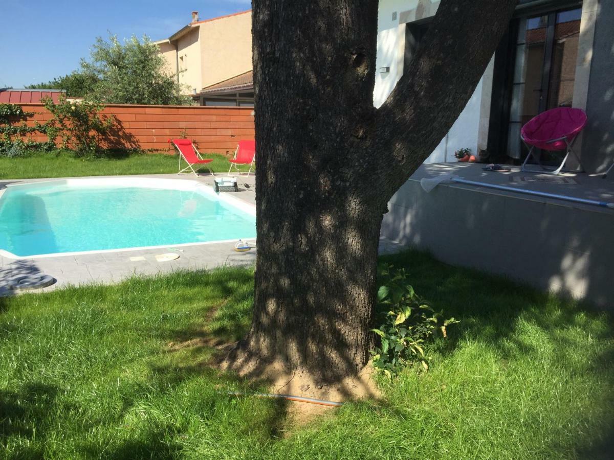Cugnaux Toulouse Metropole Ouest Chambre Privee De Luxe - Sdb Wc Privee Terrasse Piscine Aqua Bike Dış mekan fotoğraf